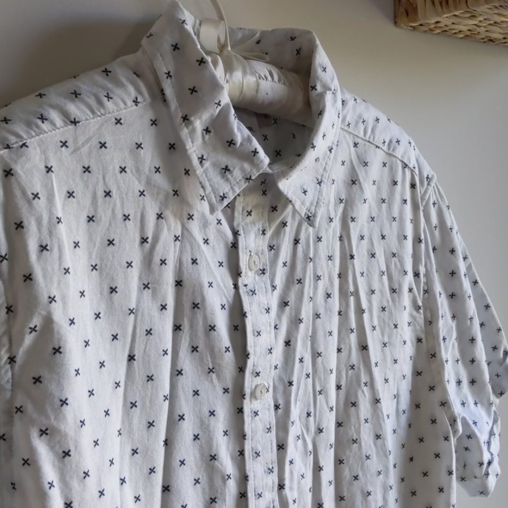 EUC Goodfellow & Co short sleeve button down M